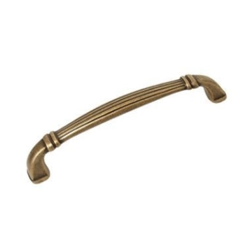 UCHWYT Meblowy RIGADIN 144x26 Retro Klasyczny Stary MOSIĄDZ L-128 mm