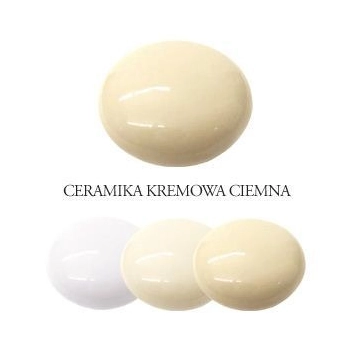 GAŁKA Meblowa Ceramiczna 30 mm MARCO Rączka Uchwyt Stary Mosiądz + Kwiaty