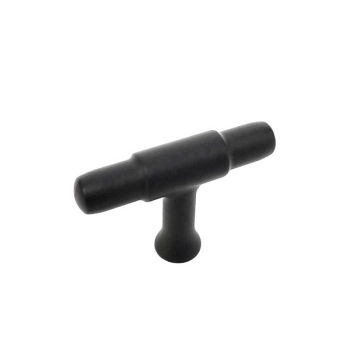 GAŁKA Meblowa 50x11 T-BAR TORUS Nowoczesny Designerski Uchwyt CZARNY MAT