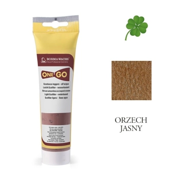 SZPACHLA WODNA DO DREWNA, ORZECH JASNY 200 G – BW00102