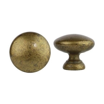 GAŁKA Meblowa 32 mm Maxi GIGI Retro Uchwyt Vintage Rączka MOSIĄDZ Patyna