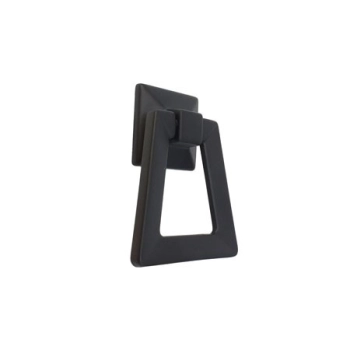 UCHWYT Meblowy 55x70 mm CLOE Rączka Szafki Kołatka Gałka CZARNY MAT