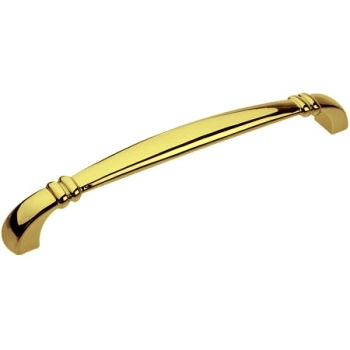 UCHWYT Meblowy ARDEA 174x16 Retro Klasyczny Rączka ZŁOTY Połysk L-160 mm