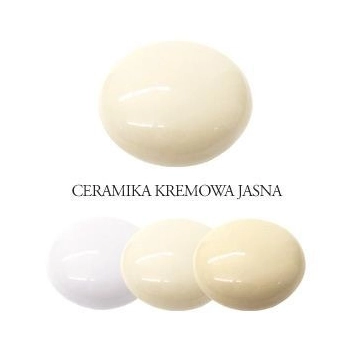 GAŁKA Meblowa Ceramiczna 58x32 GRACE Retro Rączka Uchwyt Stare Złoto Jasny