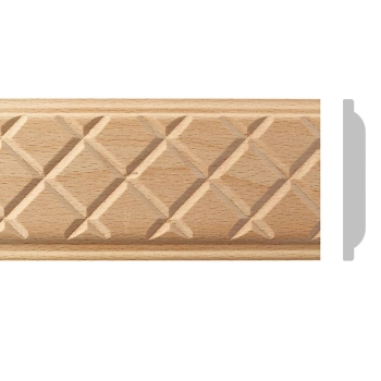 Listwa rzeźbiona 60x10x1200 mm