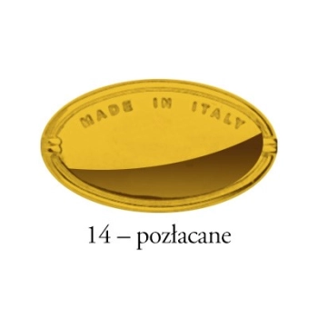 UCHWYT Meblowy 340x10 FALCADE Rączka Szafki Szuflady ZŁOTY L-128 L-320
