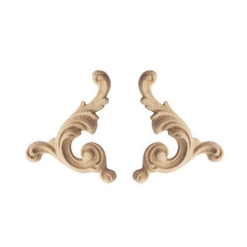 ORNAMENT APLIKACJA Z PYŁU DRZEWNEGO PRAWY F560338P