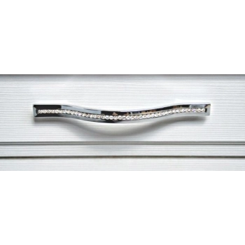 UCHWYT Meblowy 340x15 mm ESEDRA Design SZKŁO Kryształowe L-288 L-320 CHROM