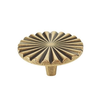 GAŁKA Meblowa 50 mm SOLE Retro Vintage Antyk Rączka Uchwyt Stare Złoto
