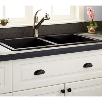 GAŁKA Meblowa 30 mm FAUSTO Retro Vintage Antyk Rączka Uchwyt Ciemny Brąz