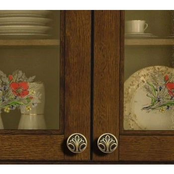 GAŁKA Meblowa 30 mm FENICE Klasyczny Vintage Rączka Uchwyt Stare Złoto