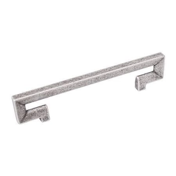 UCHWYT Meblowy 144x8 mm FUSARO Rączka Szafki Retro STARE SREBRO L-96 mm