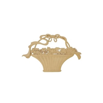 ORNAMENT KOSZYK Z PYŁU DRZEWNEGO 350x230 MM F572865