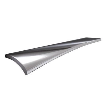 UCHWYT Meblowy 250x19 ONDA Rączka Szafki Szuflady Nikiel Mat L-160 mm PRAWY
