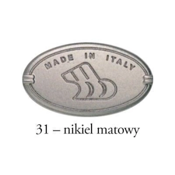 UCHWYT Meblowy 110x19 ONDA Rączka Szafki Szuflady Nikiel Mat L-64 mm PRAWY