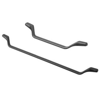 UCHWYT Meblowy 351x27 OSAKA Rączka Styl Skandynawski CZARNY Mat L-320 mm