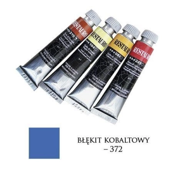 FARBA RESTAURO 20ML, 372 - BŁĘKIT KOBALTOWY – MA00372