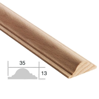 LISTWA DREWNIANA OZDOBNA EM00610L