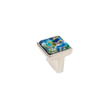 GAŁKA DO MEBLI MURANO GLASS Srebrne 24101Z0301B.32