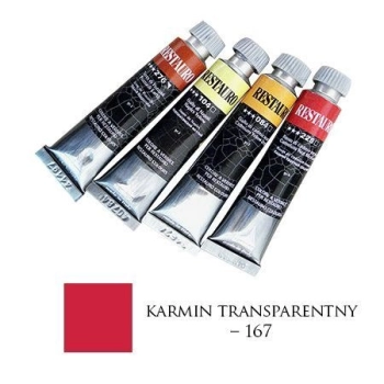FARBA RESTAURO 20ML, 167 - KARMIN TRANSPARENTNY – MA00167