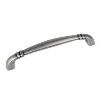 UCHWYT Meblowy ARDEA 142x15 Retro Klasyczny Rączka Stara Stal L-128 mm