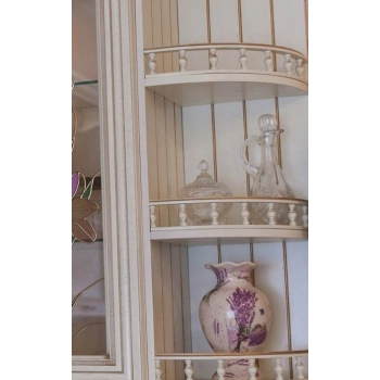 TRALKA DREWNIANA OZDOBNA DO MEBLI ∅ 24 X H 75 MM– DR00087