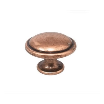 GAŁKA Meblowa 30 mm GINO Retro Vintage Antyk Rączka Uchwyt Stara Miedź