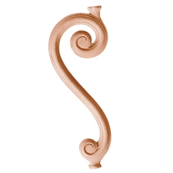 ORNAMENT APLIKACJA Z PYŁU DRZEWNEGO F560367L