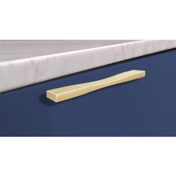 UCHWYT Meblowy LINEA 268x10 Retro Klasyczny Rączka ZŁOTY Połysk L-224 L-256