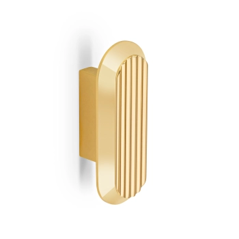 GAŁKA Meblowa 120x26 Aria Ryflowana Rączka Reling Uchwyt ZŁOTY GOLD LUX L16