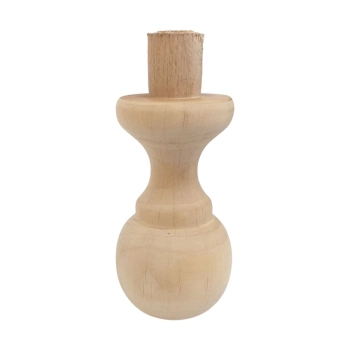 NOGA, NÓŻKA DREWNIANA MEBLOWA ∅ 52 X H 95 MM - WY00859
