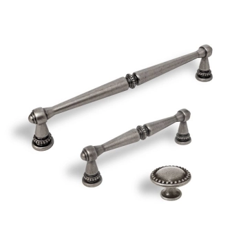 GAŁKA Meblowa 30 mm DINO Retro Vintage Antyk Rączka Uchwyt STARA STAL