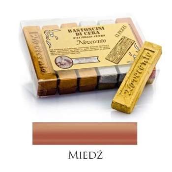 PAŁECZKA WOSKOWA METALICZNE MIEDŹ – M01067