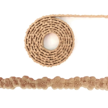 DEKOR Listwa w Rolce 2150x16 mm do Frontów Ozdobne Kwiaty z Pyłu Drzewnego