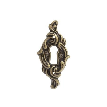 SZYLD Meblowy 29x62 na Klucz do Zamków Meblowych Retro Antyk Stary MOSIĄDZ