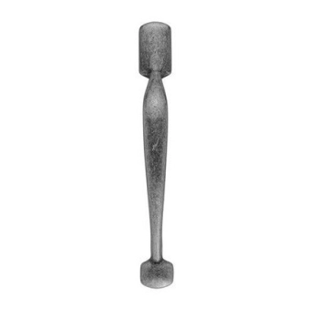 UCHWYT Meblowy BEA Pionowy 16x122 Rączka Retro Klasyczny Stara Stal L-64