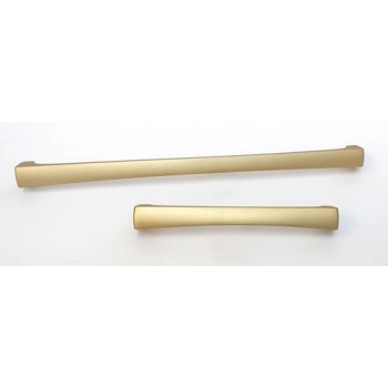 UCHWYT Meblowy 170x20 LAMA Relingowy Designerski Mosiądz Szczotkowany L-160