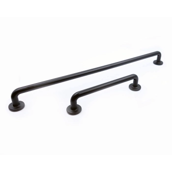 UCHWYT Meblowy 344x24 SIGILLO Designerski Minimalizm CZARNY MAT L-320