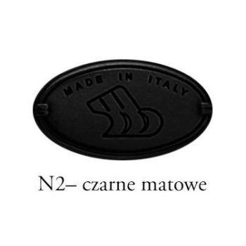 UCHWYT Meblowy 280x19 LIBRA Rączka Reling CZARNY Mat L-32 mm
