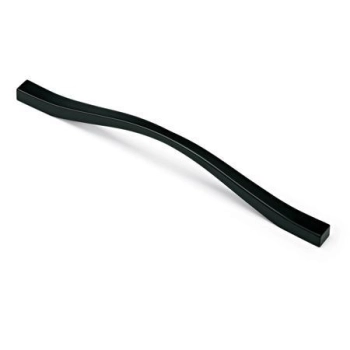 UCHWYT Meblowy 236x13 Relingowy FLUID Minimalizm CZARNY MAT L-192 L-224