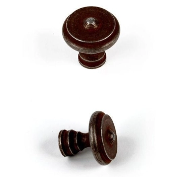 GAŁKA Meblowa 34x36 mm ERIDANO Rustykalna Rączka Uchwyt STARE ŻELAZO