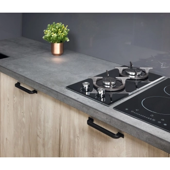 UCHWYT Meblowy LOFT 200x12 Factory Industrialny Podrapane Żelazo L-160 mm