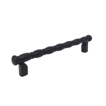 UCHWYT Meblowy 175x15 Relingowy ACCADEMIA Dekoracyjny CZARNY Mat L-128