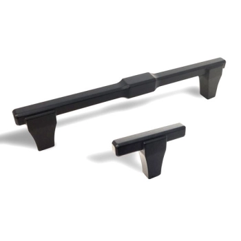 GAŁKA Meblowa 50x9 T-BAR LITTERA Nowoczesny Designerski Uchwyt CZARNY MAT