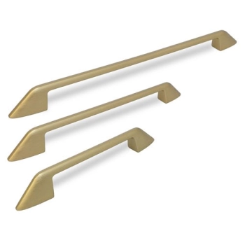 UCHWYT Meblowy 193x18 QUADRA Relingowy Rączka Szczotkowany L-128 L-160