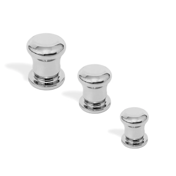 GAŁKA Meblowa 15 mm SCACCO Pionek Szachy Rączka Uchwyt Szafki CHROM Połysk