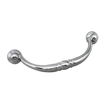 UCHWYT Meblowy LYS 112x35 Rączka Retro Klasyczny CHROM Połysk L-96 mm