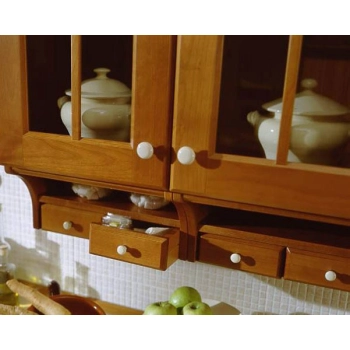 GAŁKA Meblowa Ceramiczna 25 mm MARCO Klasyczny Rączka Uchwyt Stary Mosiądz