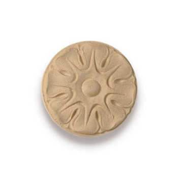 DEKOR 60 mm Okrągła Rozeta Ornament Ozdobny Dekoracyjny Pyłu Drzewnego DIY