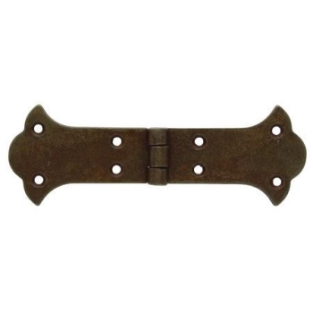 ZAWIAS Meblowy 134x47 mm do Skrzyń Kufrów Klap Rustykalny STARE ŻELAZO